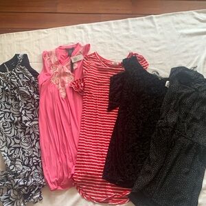 Lot of 5 NWT Dresses in size Medium